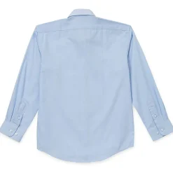 Collection By Michael Strahan Big Kid Boys Long Sleeve Spread Collar Shirt + Tie Set