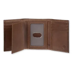 Columbia Rfid Extra Capacity Trifold Mens Personalized Trifold Wallet
