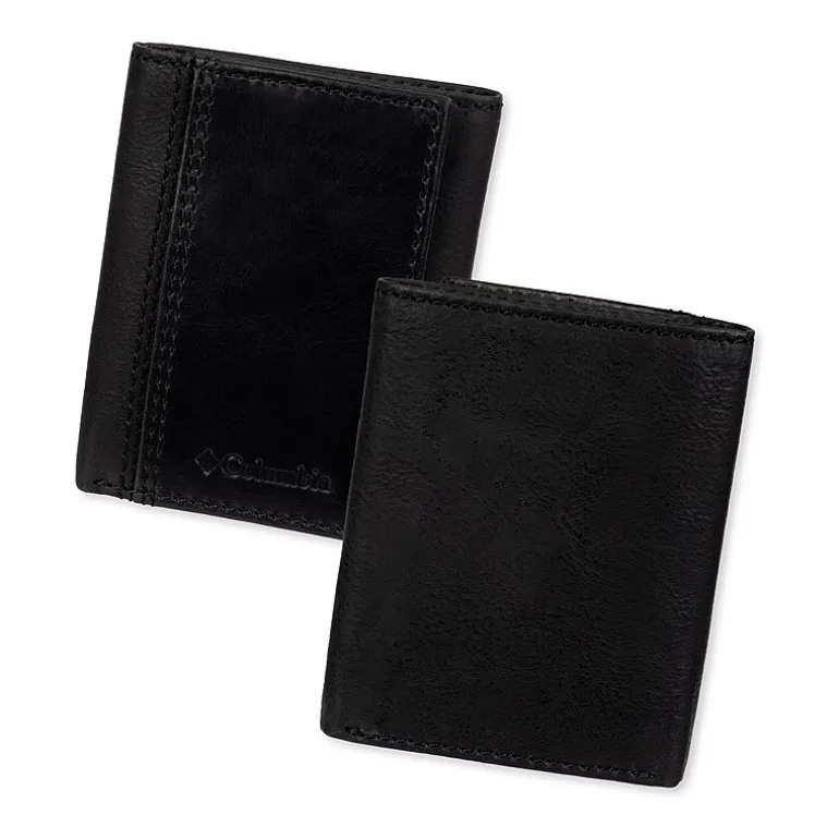 Columbia Rfid Extra Capacity Mens Personalized Trifold Wallet