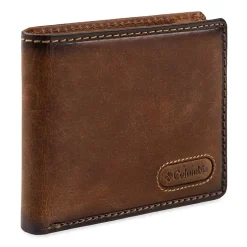 Columbia X-Cap Biflow W/ Logo Mens Personalized Wallet