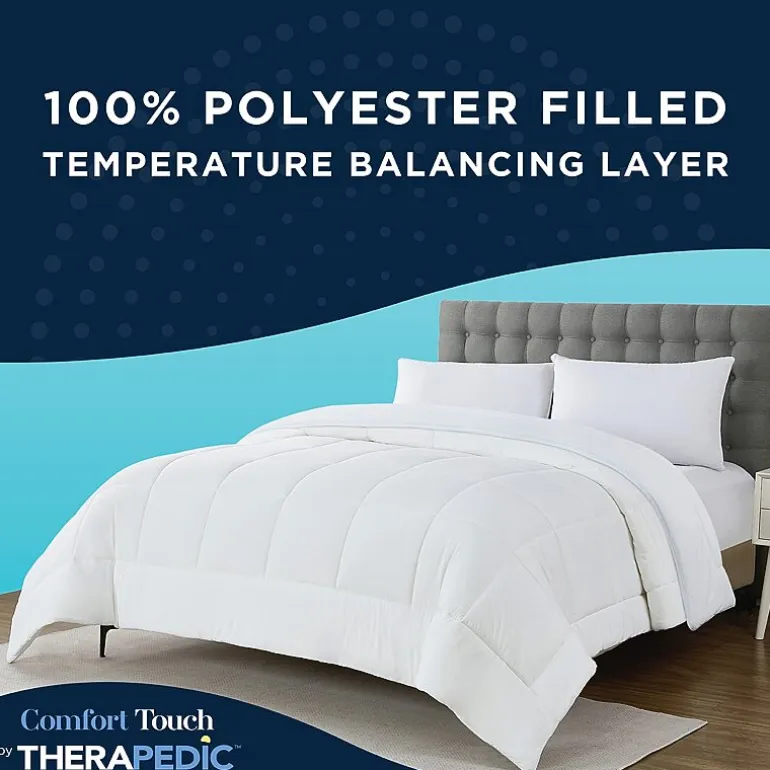 Comfort Touch by Therapedic™ Cooling Midweight Comforter