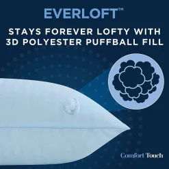 Comfort Touch by Therapedic™ Everloft Down Alternative Medium/Firm Bed Pillow