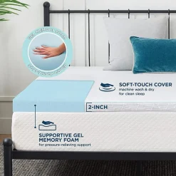 Comfort Touch by Therapedic™ The Everyday 2" Slab Topper