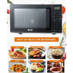 Commercial Chef 0.9 Cu. Ft. Combo Countertop Microwave And 0.9 Cu Ft Air Fryer