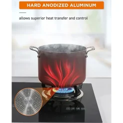 Commercial Chef 7-pc. Non-Stick Cookware Set