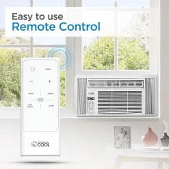 Commercial Cool Window AC 12,000 BTU with Remote Control & Electronic Controls up to 550 Sq. Ft.