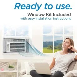 Commercial Cool Window AC 12,000 BTU with Remote Control & Electronic Controls up to 550 Sq. Ft.