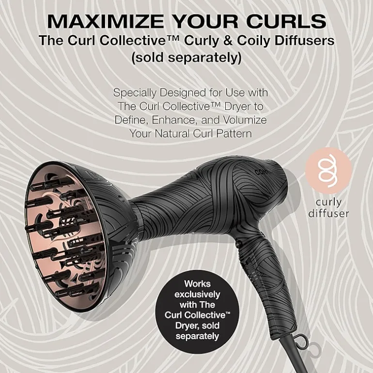 Conair Curl Collective Curly Hair Diffusers