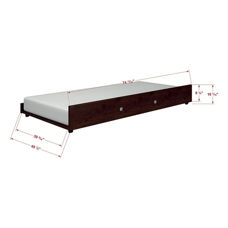 Contempo Full Bed With Trundle