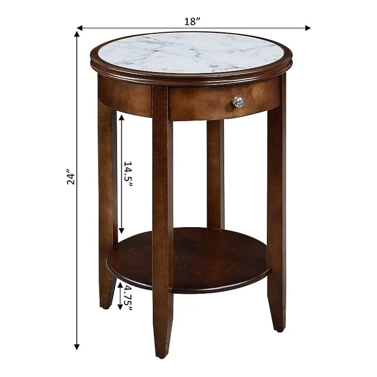 Convenience Concepts American Heritage 1-Drawer End Table