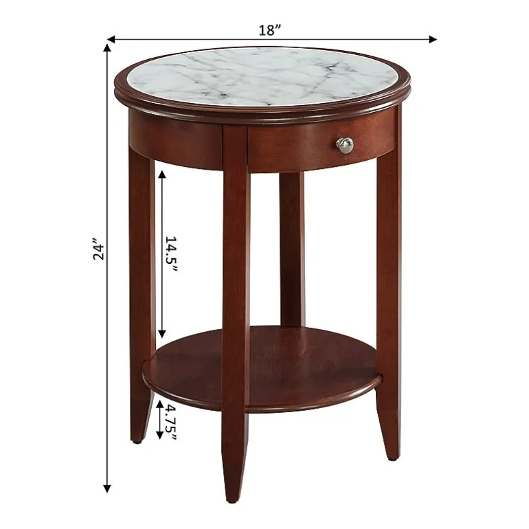 Convenience Concepts American Heritage 1-Drawer End Table