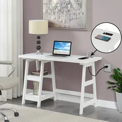 Convenience Concepts Designs2go Office And Library Collection Writing Desk