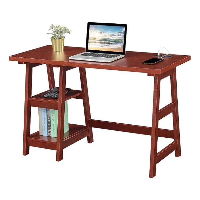 Convenience Concepts Designs2go Office And Library Collection Writing Desk