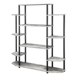 Convenience Concepts Designs2go Office And Library Collection 10-Shelf Bookcase