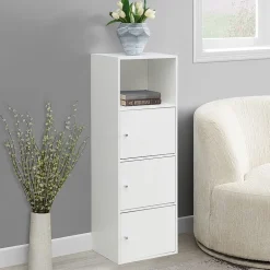 Convenience Concepts Extra Storage 3 Door Cabinet