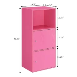 Convenience Concepts Extra Storage 2 Door Cabinet