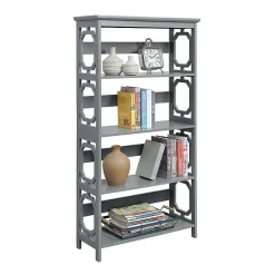 Convenience Concepts Omega Office + Library Collection 5-Shelf Bookcase