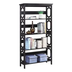 Convenience Concepts Omega Office + Library Collection 5-Shelf Bookcase