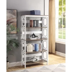 Convenience Concepts Omega Office + Library Collection 5-Shelf Bookcase