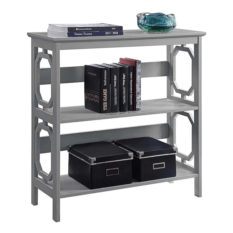 Convenience Concepts Omega Office + Library Collection 3-Shelf Bookcase