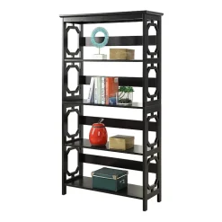 Convenience Concepts Omega Office + Library Collection 5-Shelf Bookcase