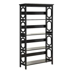 Convenience Concepts Omega Office + Library Collection 5-Shelf Bookcase