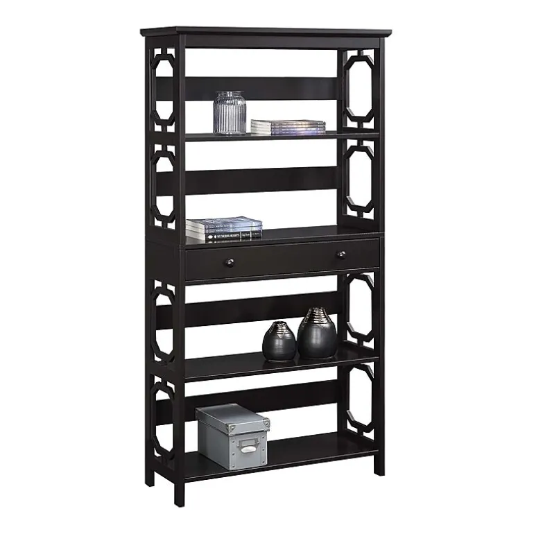 Convenience Concepts Omega 5-Shelf Bookcase