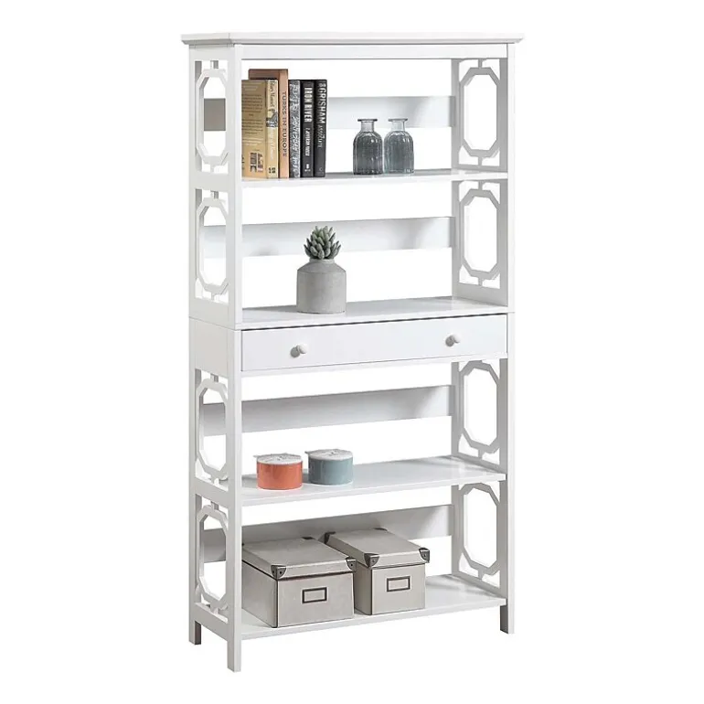 Convenience Concepts Omega 5-Shelf Bookcase
