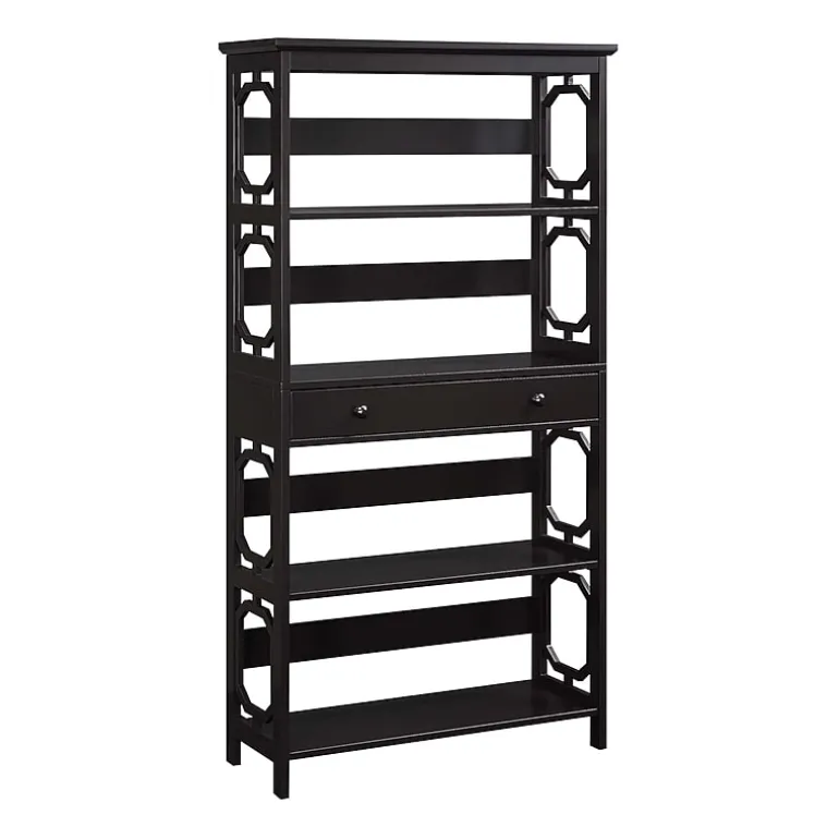 Convenience Concepts Omega 5-Shelf Bookcase