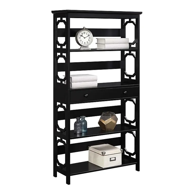 Convenience Concepts Omega 5-Shelf Bookcase