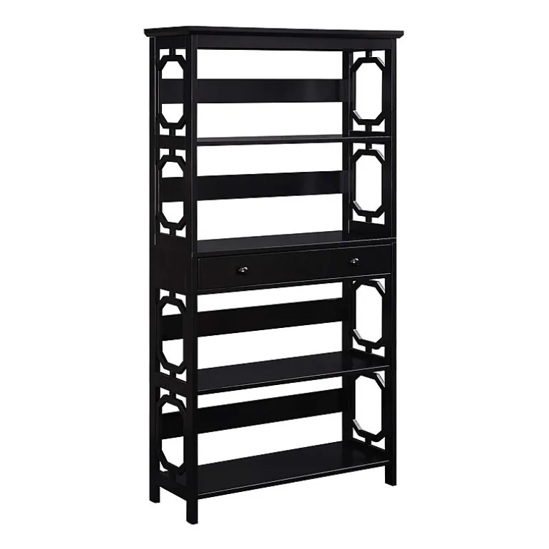 Convenience Concepts Omega 5-Shelf Bookcase