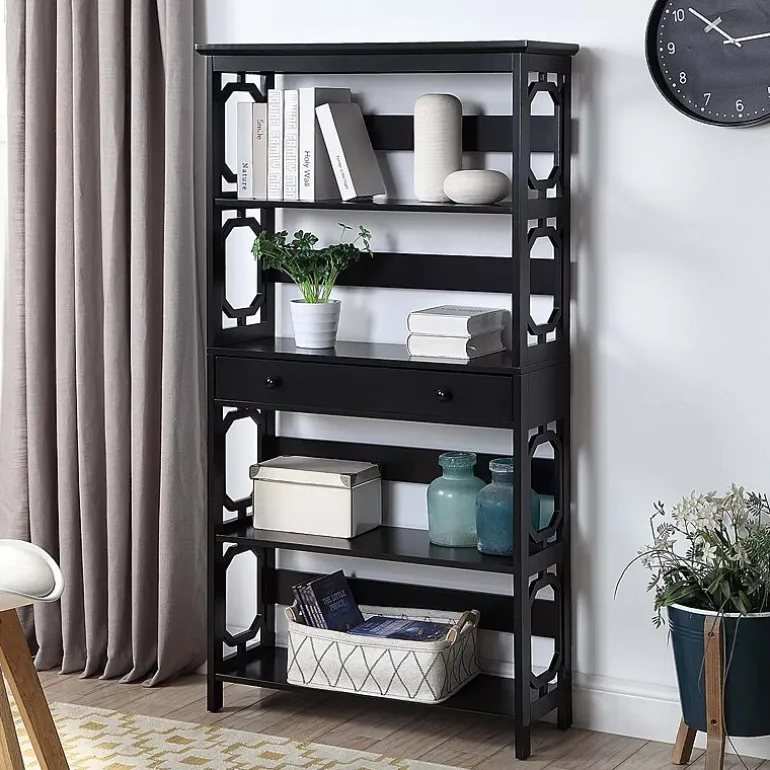 Convenience Concepts Omega 5-Shelf Bookcase