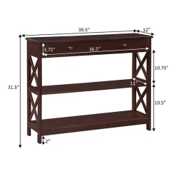 Convenience Concepts Oxford 1-Drawer Console Table