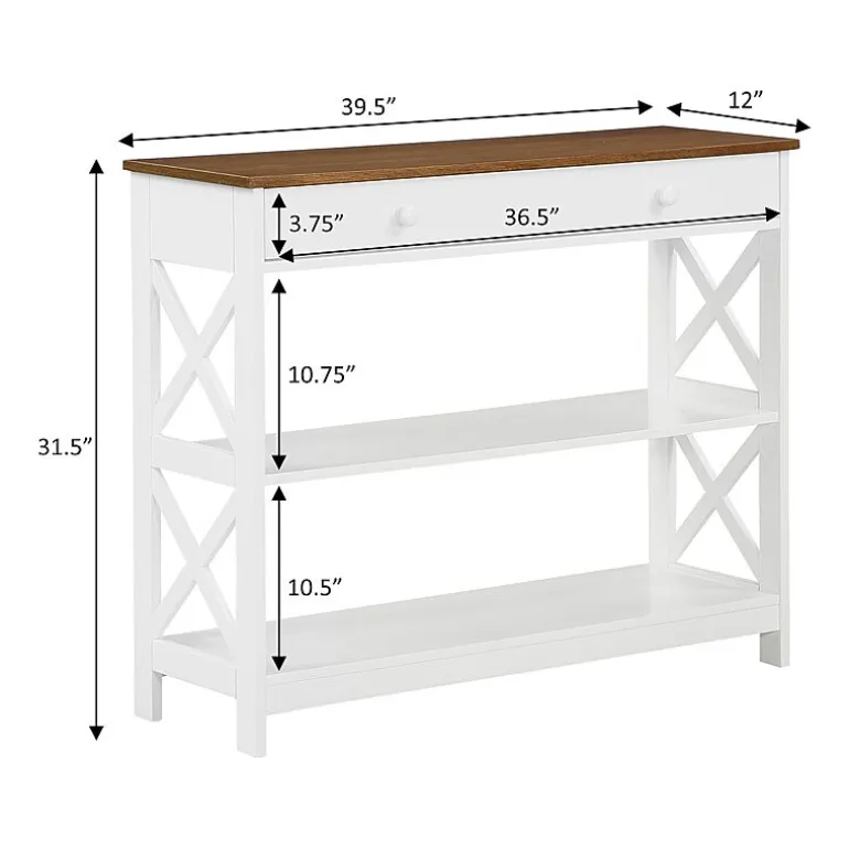 Convenience Concepts Oxford 1-Drawer Console Table