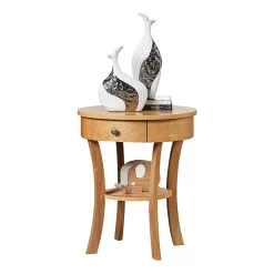 Convenience Concepts Schaffer Living Room Collection Storage 1-Drawer End Table