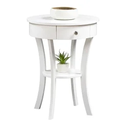 Convenience Concepts Schaffer Living Room Collection Storage 1-Drawer End Table
