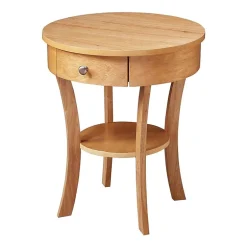 Convenience Concepts Schaffer Living Room Collection Storage 1-Drawer End Table