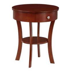 Convenience Concepts Schaffer Living Room Collection Storage 1-Drawer End Table