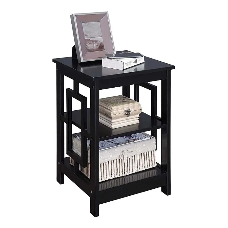 Convenience Concepts Town Square Living Room Collection Storage Console Table
