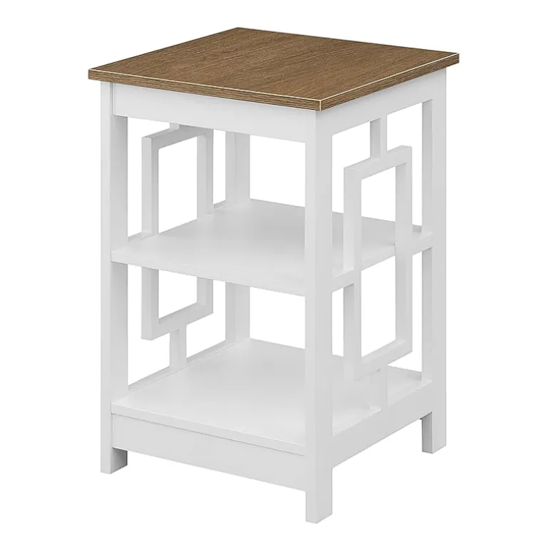Convenience Concepts Town Square Living Room Collection Storage Console Table