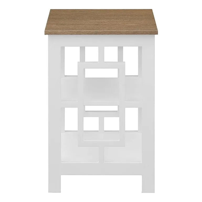 Convenience Concepts Town Square Living Room Collection Storage Console Table