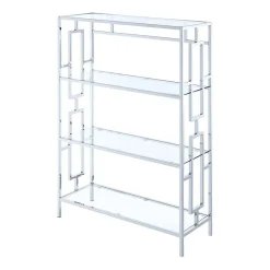 Convenience Concepts Town Square 4-Tier Bookcase
