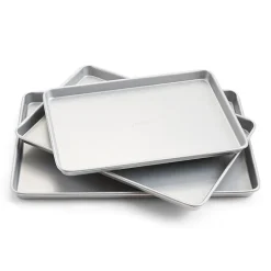 Cooks Carbon Steel 3-pc. Non-Stick Cookie Sheet Set
