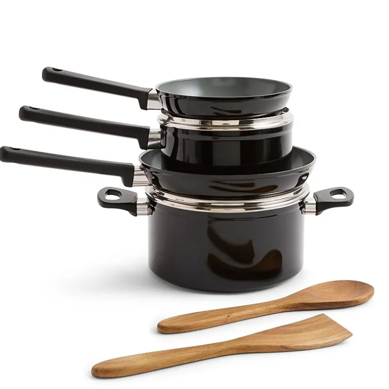 Cooks Ceramic 8-pc. Cookware Set