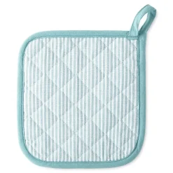 Cooks Chambray Stripe Pot Holder