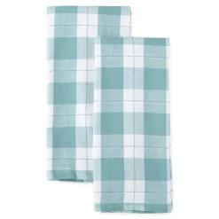 Cooks Check Dual Purpose 2-pc Kitchen Towel Set