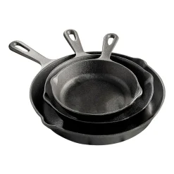 Cooks 3-pc. Cast Iron Fry Pan Set