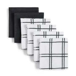 Cooks Plaid 6-pc. Dish Cloth Set