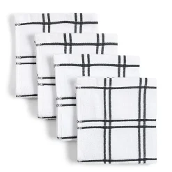 Cooks Plaid 6-pc. Dish Cloth Set