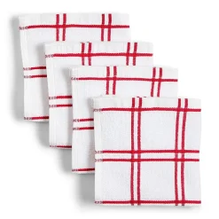 Cooks Plaid 6-pc. Dish Cloth Set